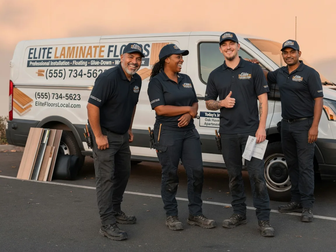 Laminate flooring installation company in Dandridge, TN